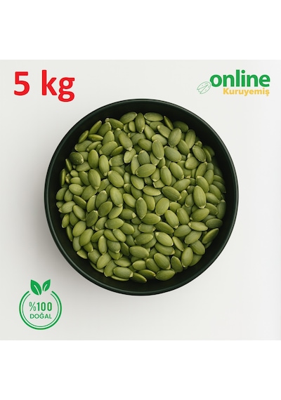 Online Kuruyemiş Kabak Çekirdeği İçi Çiğ 5 KG