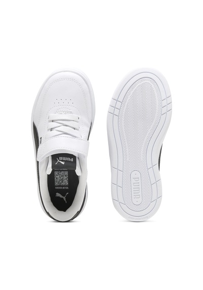 Puma Court Classic Clean Ac+ Ps Çocuk Beyaz Sneaker Ayakkabı 40375101