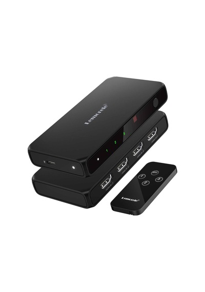 G99, 3 Portlu Hdmı Switch 4k Görüntü Çoklayıcı Aktarıcı - 3 İn 1 Uzaktan Kumandalı 3 Giriş 1 Çıkış