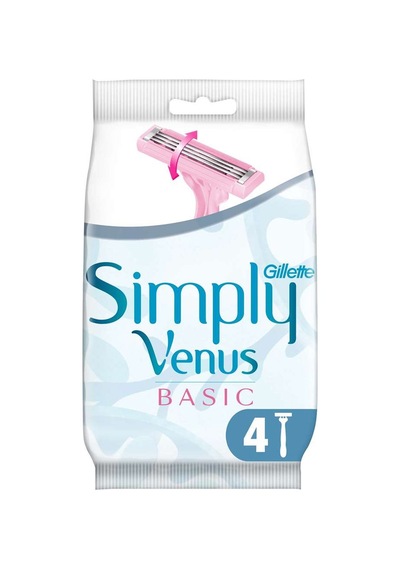 Gillette Venus Simply3 Bıçak 4'lü Basic