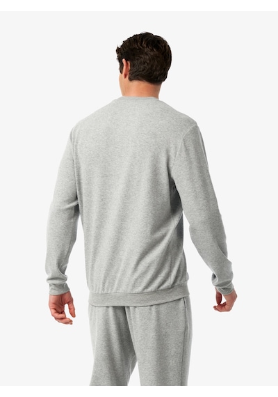 Blackspade Erkek Termal Pijama Takımı 40987 - Gri Melanj