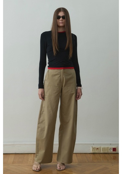 Suud Collection Siyah Kate Slim Tişört