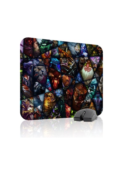 Dota 2 Kaymaz Dikişli Kauçuk Oyuncu Mousepad V2 - 48x40 Xl Gaming Mouse Pad Fare Altlığı