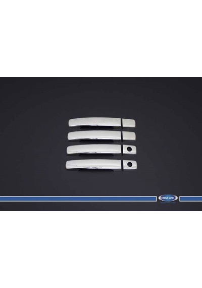 Omsa Nissan Navara Krom Kapı Kolu 4 Kapı Çift Delikli 2006-2015 Arası