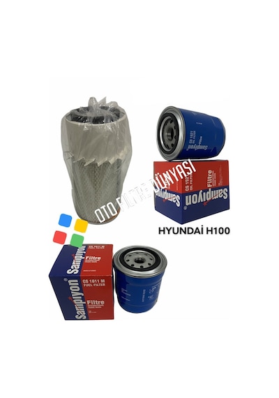 Hyundai H100 Filtre Bakim Seti 340444846