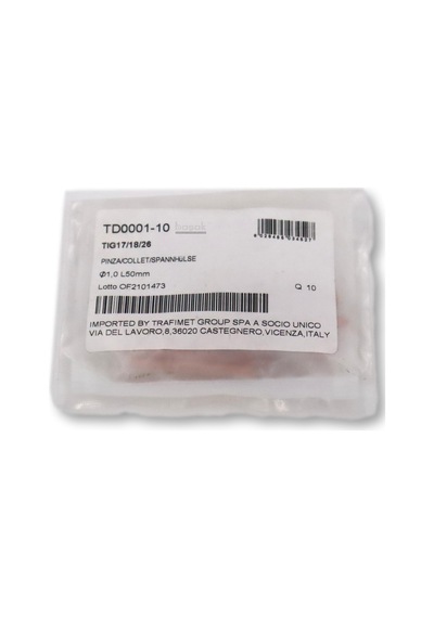 Td0001/10 1,0 Mm Collet-pens Tıg 17-18-26 10n22 Trafimet