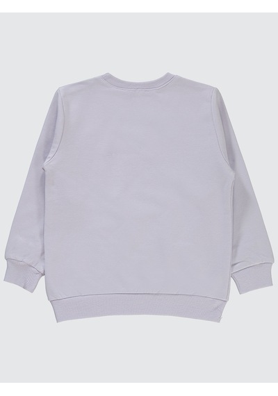 Civil Girls Kız Çocuk Sweatshirt 2-5 Yaş Galaktik Leylak Galaktik Leylak Lila
