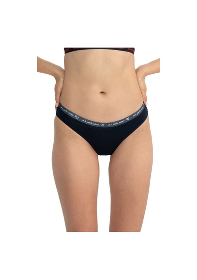 U.s Polo Assn. 66430 Kadın Karışık Desen Pamuklu 3'lü Slip Külot-lacivert Lacivert