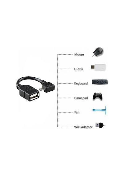 Samsung Uyumlu Sony Htc Lg Micro Usb Otg Kablo L Model (533633839)