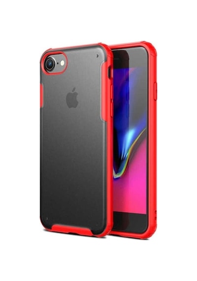 Apple Uyumlu iPhone 7 Kılıf Zore Volks Kapak Kırmızı