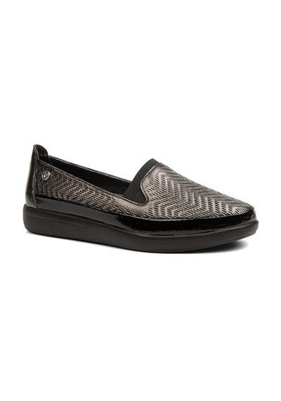 Pierre Cardin PC-52243-3441 Platin Parlak - Kadın Günlük Ayakkabı 35733