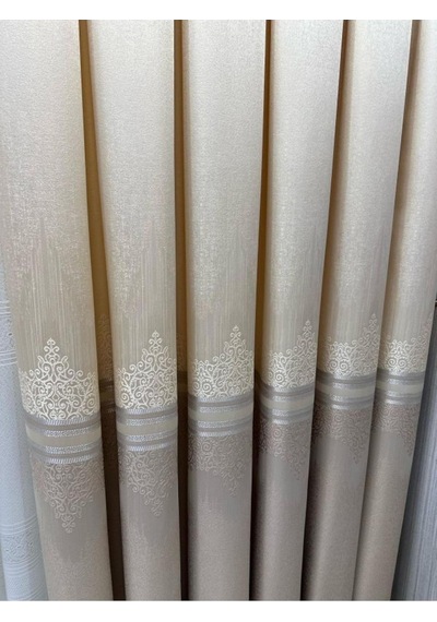 Titus Fj632145 V-123 Krem 1/3 Sık Pileli Fon Perde Apm Çok Renkli