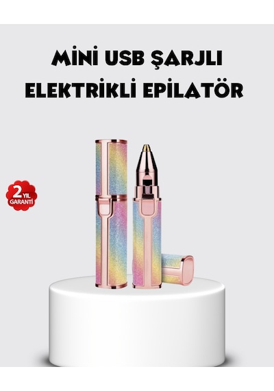 Gld-spt- Usb Şarjlı Kaş Ve Yüz Tüy Alma Cihazı Taşınabilir Ve Acısız Kullanım