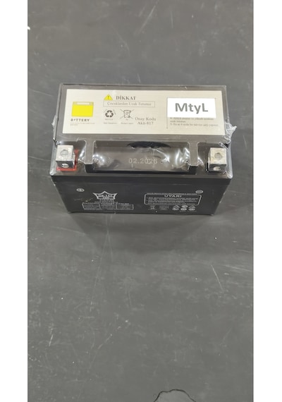 Kuba Master Mt 50 Uyumlu Kaliteli Hazır Şarjlı Akü 12 V 7 Ah