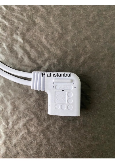 Pfaff Elektronik Pedal Ve Kablosu - Beyaz Kablolu - Uymlu Modeller İçin Açıklama Kısmına Bakınız.