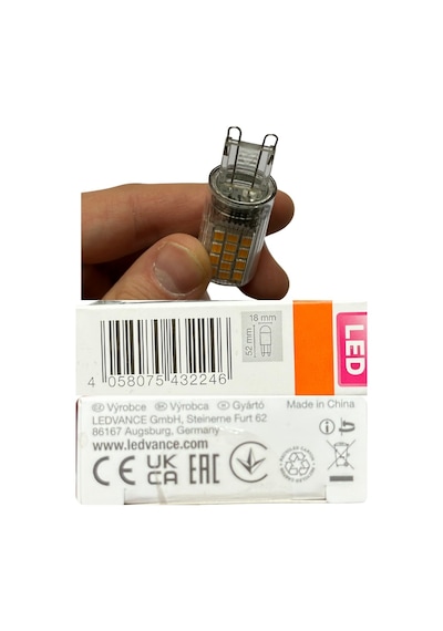 Osram 4w 40w 2700k Sarı Işık G9 Duylu Dim Edilebilir Led Kapsül Ampul