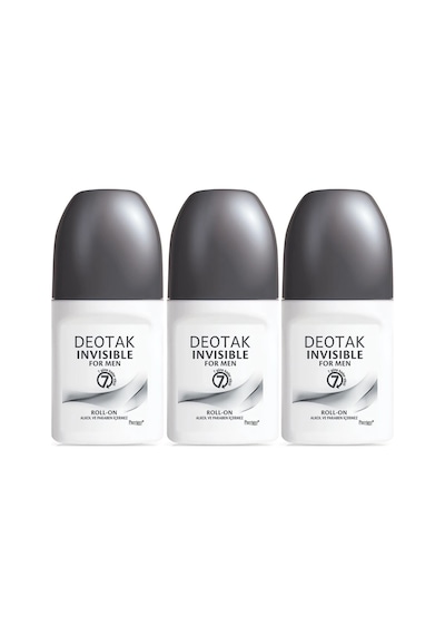 Deotak Roll-on 35ml Invısıble Formen/erkek 3 Lü Set