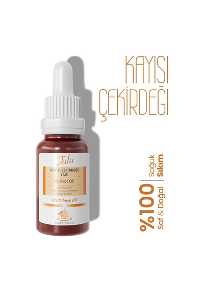 Tala Kayısı Çekirdeği Yağı %100 Saf Ve Doğal Soğuk Sıkım 20 ML