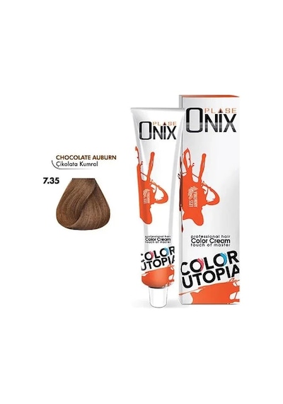 Tüp Saç Boyası 60 Ml Profesyonel Boya - 7/35 Çikolata Kumral