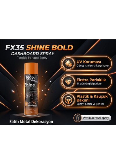 Shine & Bold Torpido Parlatıcı Sprey 500 Ml - Okyanus Kokulu 1