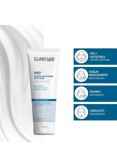Cliniclab Yoğun Nemlendirici Ve Onarıcı Krem 50 ML