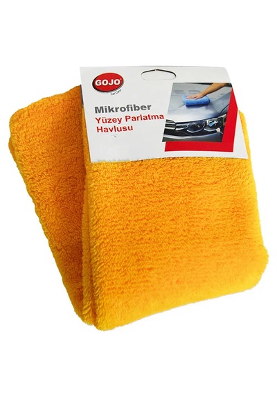 Gojo Mikrofiber Mikrofiber Yüzey Parlatma Havlusu + Kurulama Havlusu