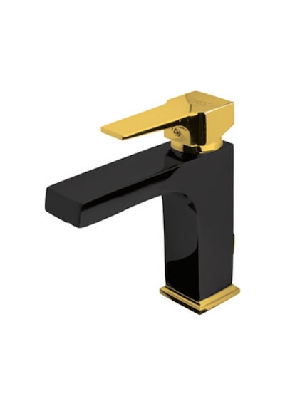 Newarc Aqua Lavabo Bataryası Altın - Siyah 941521Bg