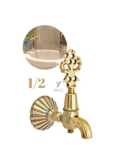 Yayke Nostalji Osmanlı Musluğu Rekorsuz Hamam Kurna Sauna