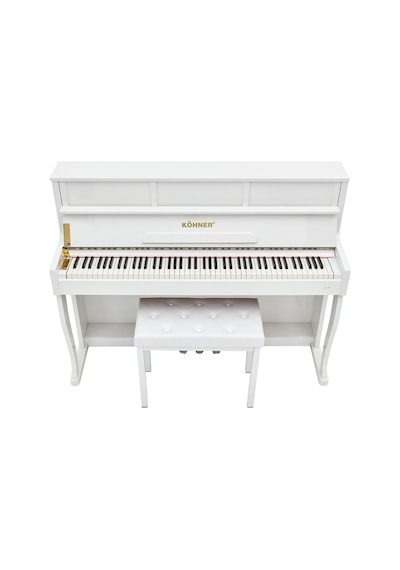 Slp-980 Wh Dijital Duvar Piyano, Bluetooth, Tuş Hassasiyeti, 88 Tuşlu, Kapaklı (KULAKLIK VE TABURE)