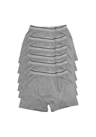 Sedef Yıldızı Iç Giyim Erkek Likralı Pamuklu Boxer Don 6 Lı Paket