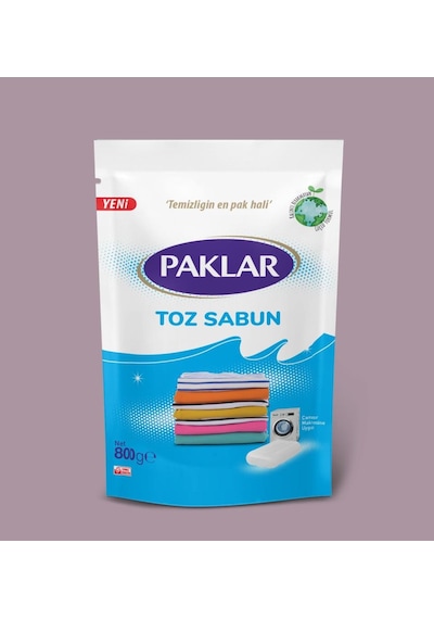 Paklar Bitkisel Toz Sabun 800 Gr
