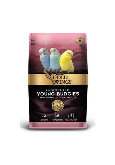 Gold Wings Premium Yavru Muhabbet Kuşu Yemi 2 x 1 KG