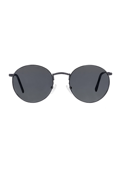 Sanches Retro Gun Metal Füme Polarize Cam Yuvarlak Güneş Gözlüğü 50 Diğer