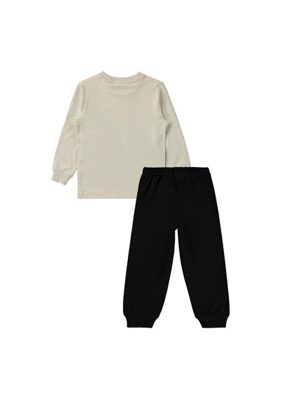 Jurassıc World Jurassic World 2-9 Yaş Pijama Takımı - Ekru Ekru-siyah