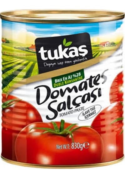 Domates Salçası Teneke 830 G
