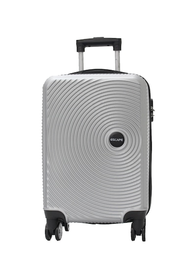 Escape Vlz 072-set Abs 8 Tekerlekli Büyük, Orta, Kabin Boy Valiz, Bavul Seti, Açık Gri