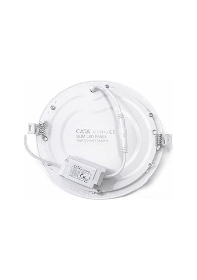 2 Adet Cata Ct 5148 Sıva Altı 15w Led Spot 3200k Gün Işığı Beyaz