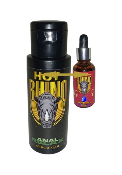 Hotrhino 60 Ml Kadın&erkek Analrelax Masaj Kremi + Kadınların Ilgi Artırıcı Içecek