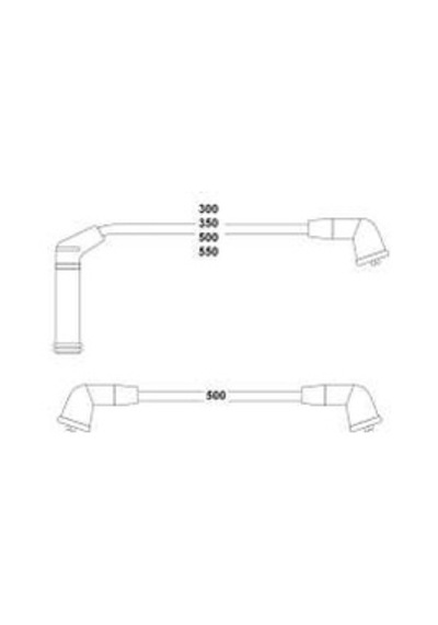 Hellux Buji Kablosu Accent 1.3l G4eh 4g13 Karbüratörlü 95-99 / Getz 1.3l Sohc 01-03 - Bobin Kablolu Şapkasız Tip Hellux Hbk.3194 2750122c00-2750122c01-2750122c10