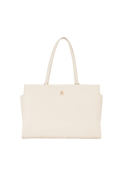 Tommy Hilfiger Th Legacy Kadın Açık Bej Tote Çanta-15655