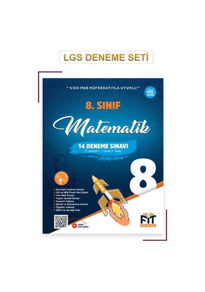 Lgs Branş Deneme Seti Türkçe, Matematik, Fen, İngilizce, T.c. İnkılap Deneme Seti Kitapları