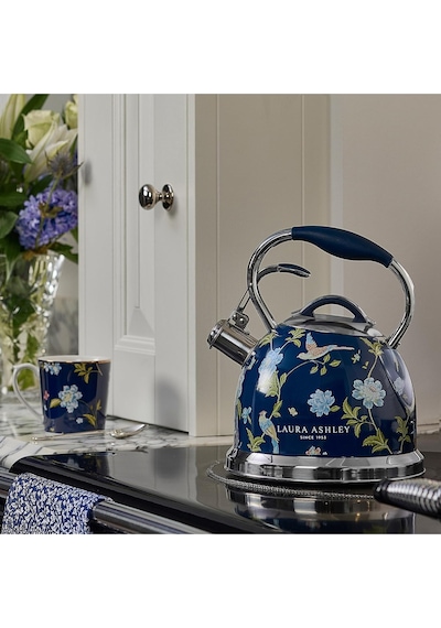 Elveden Marine Blue 2.5l Indüksiyonlu Düdüklü Çaydanlık Tüm Ocaklara Uyumlu Lacivert