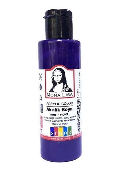 Monalisa Akrilik Boya 70 Ml Mor Sd150-05 12 Adet