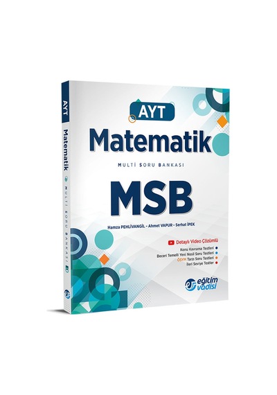 Eğitim Vadisi Multi Soru Bankası Matematik Ayt (Yeni)
