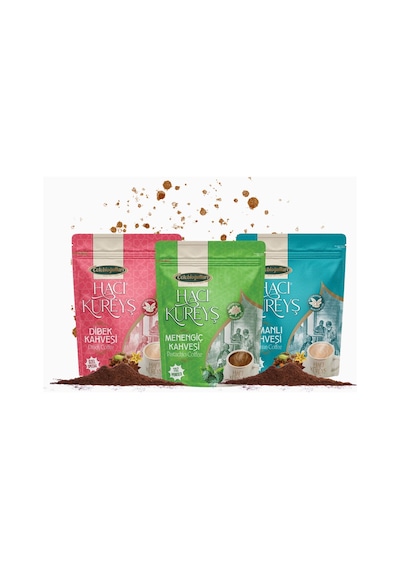 Osmanlı, Dibek Ve Menengiç Kahvesi 200 Gr X 3'lü Set Diğer