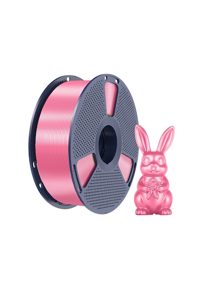 Sunlu Pembe Silk Pla+ Filament - 1.75mm - 1 Kg