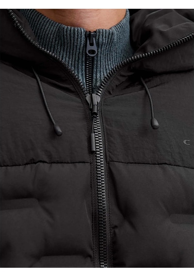 Jack & Jones Point Heat Quilted Erkek Siyah Mont 12285932-b Siyah