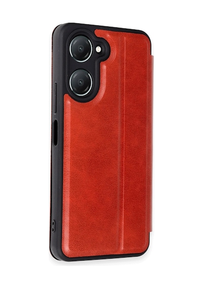 Newface Vivo Y18 Kılıf Flip Cover Semeglbl - 46 - Kırmızı
