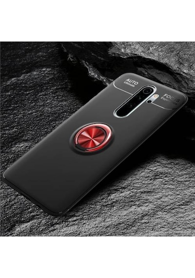Xiaomi Redmi Note 8 Pro Kilif Yüzüklü Tam Korumali Silikon Kapak 403971346
