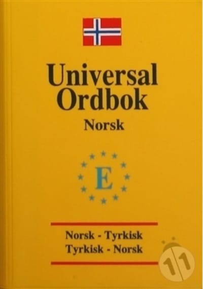Engin Yayınları Norveççe Türkçe Sözlük Universal Cep Boy Sarı